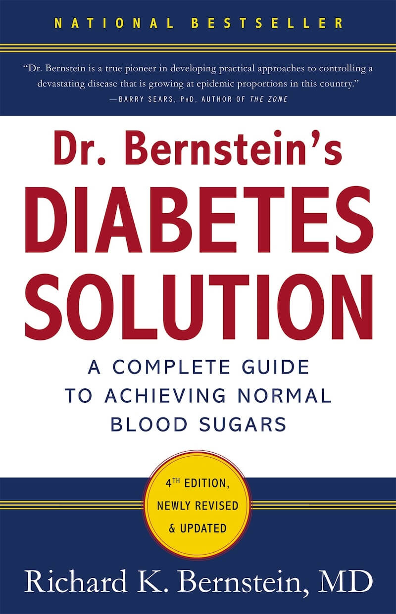 Cover image of Dr. Bernstein's Diabetes Solution: The Complete Guide to Achieving Normal Blood Sugars.
