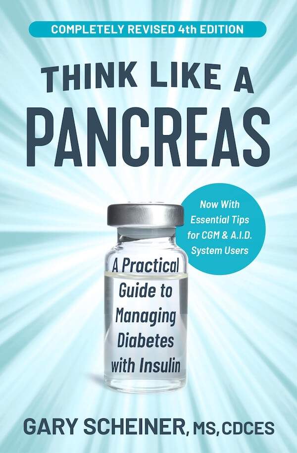 Book cover of Think Like a Pancreas, 4th edition.